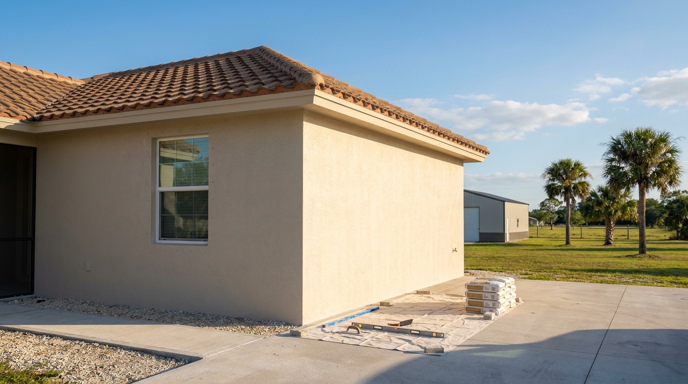 Stucco work in Okeechobee, FL