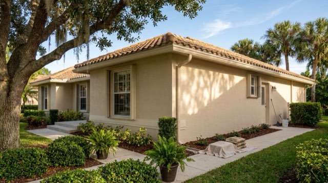 Stucco in Port Salerno: A Village Built One Addition at a Time