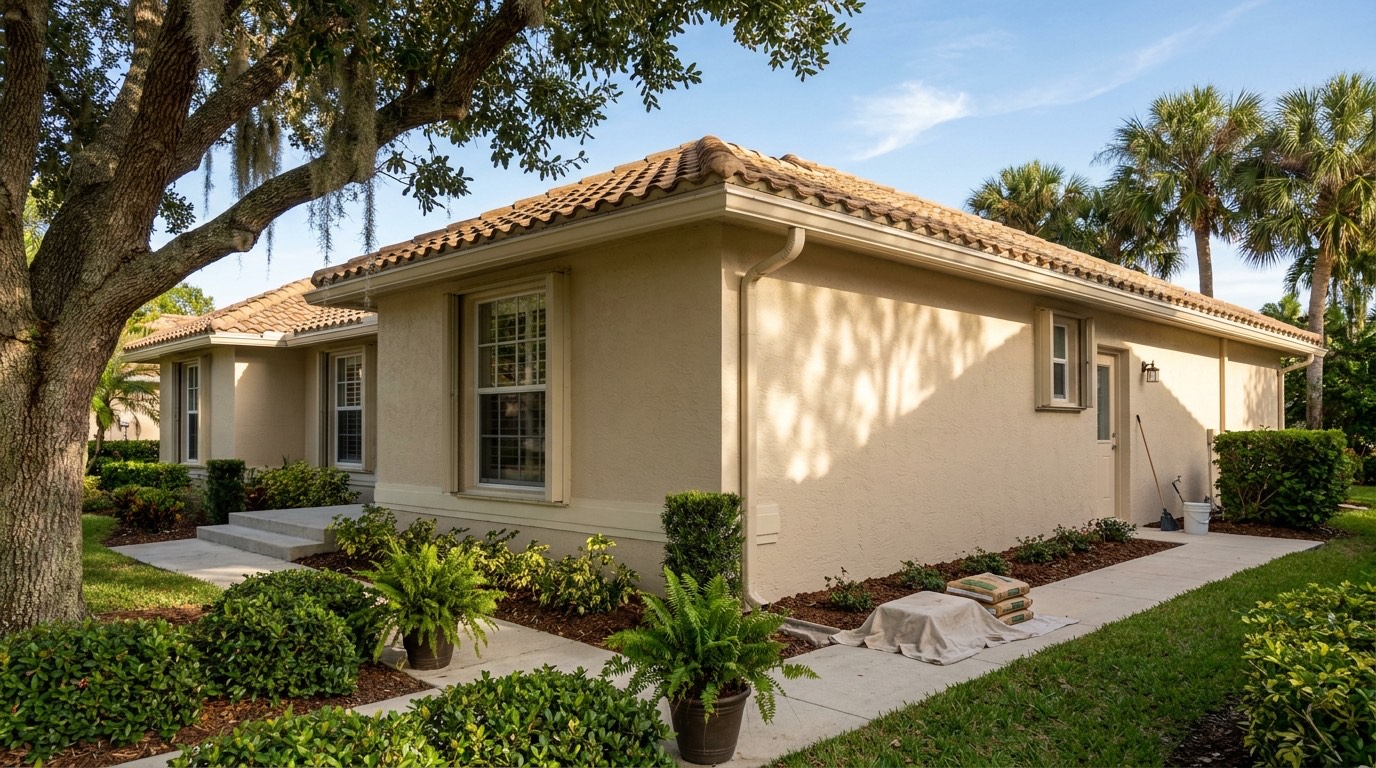 Stucco work in Stuart, FL